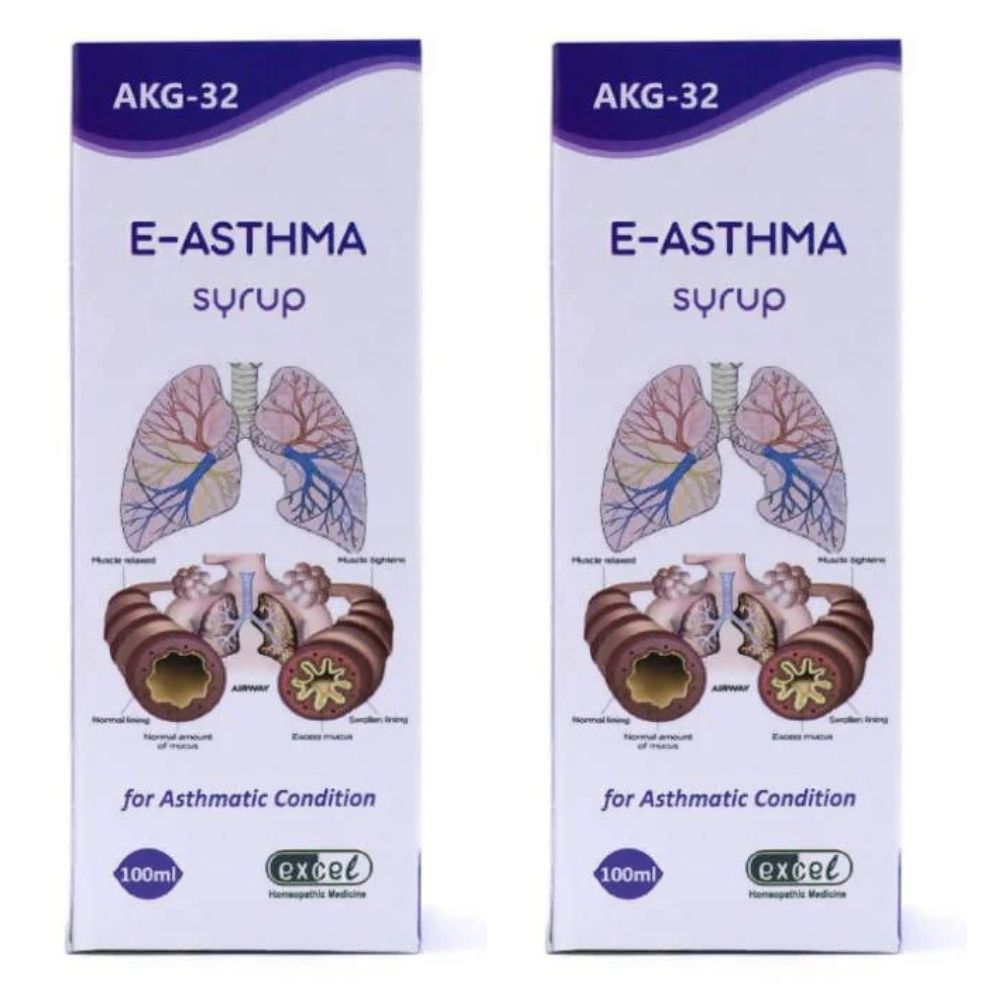 Excel Pharma E-Asthma Syrup | Grocsy