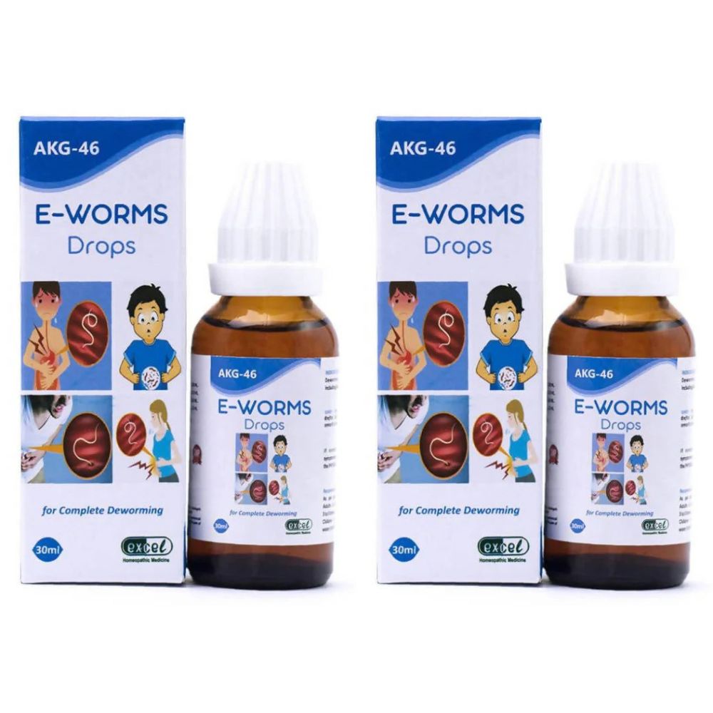Excel Pharma E-Worms Drops | Grocsy