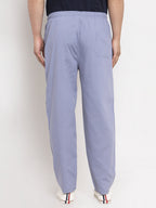 Jainish Men's Grey Solid Cotton Track Pants ( JOG 011Light-Grey ) | Grocsy