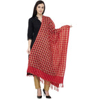 A R Silk Golder Box Regular Dupatta Color Red Dupatta or Chunni | Grocsy