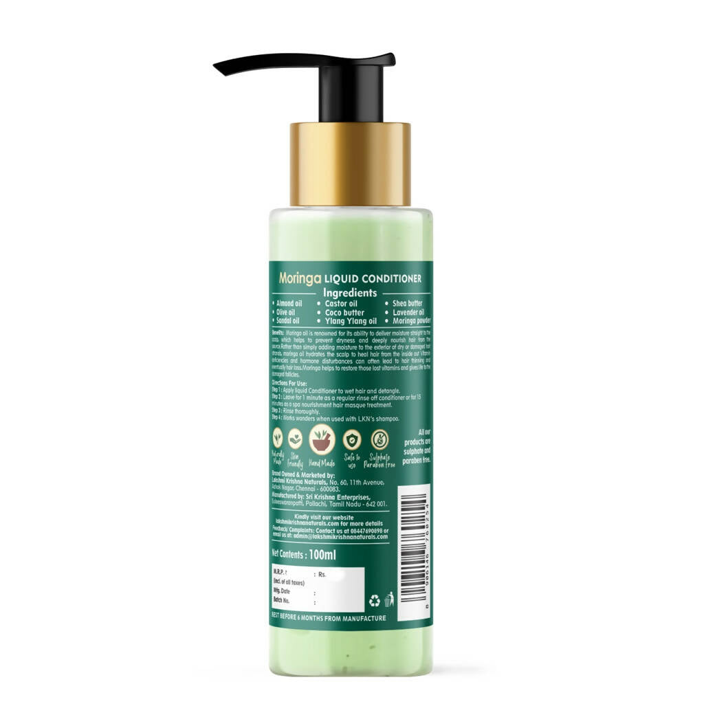 Lakshmi Krishna Naturals Moringa Liquid Conditioner | Grocsy