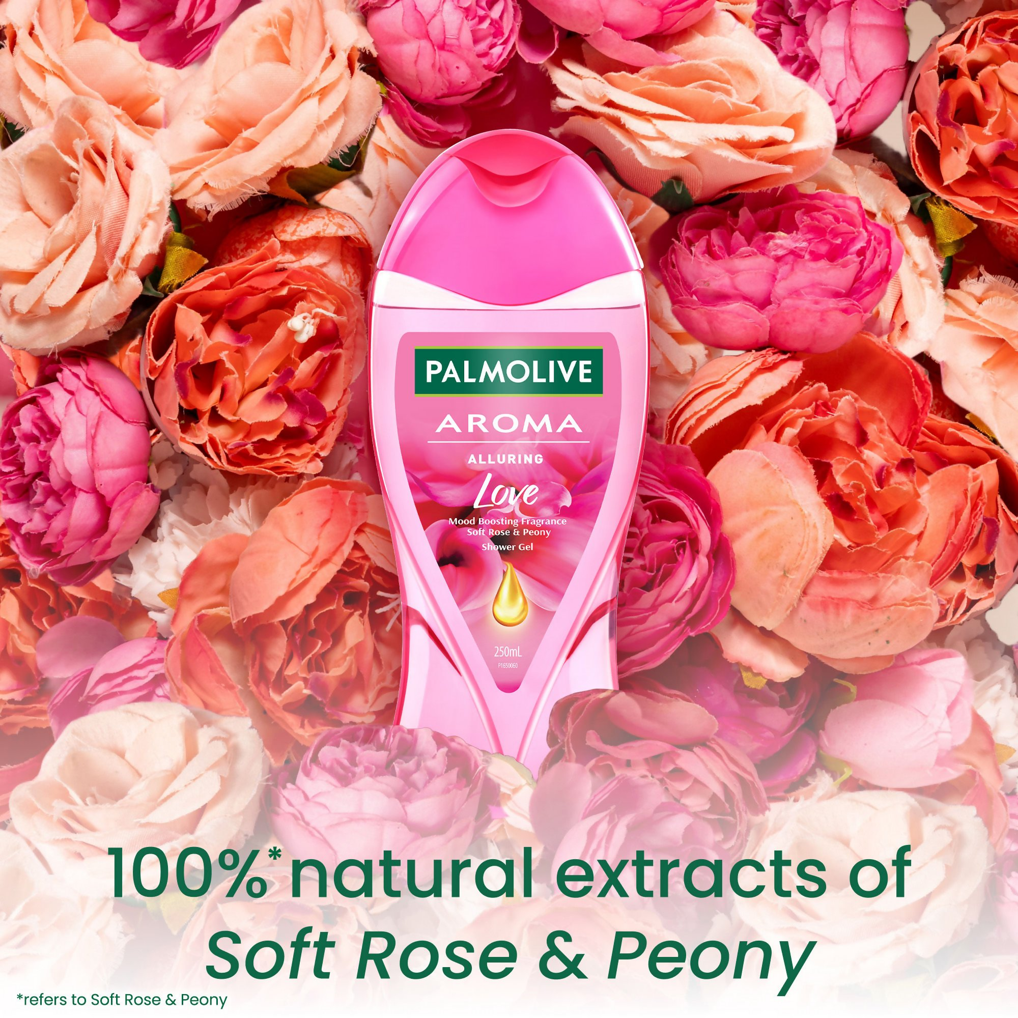 Palmolive Aroma Alluring Love Body Wash With Soft Rose & Peony | Grocsy