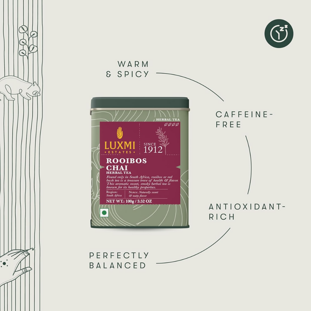 Luxmi Estates Rooibos Chai Herbal Infusion | Grocsy