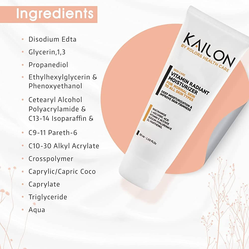 Kailon Vitamin Radiant Moisturizer | Grocsy