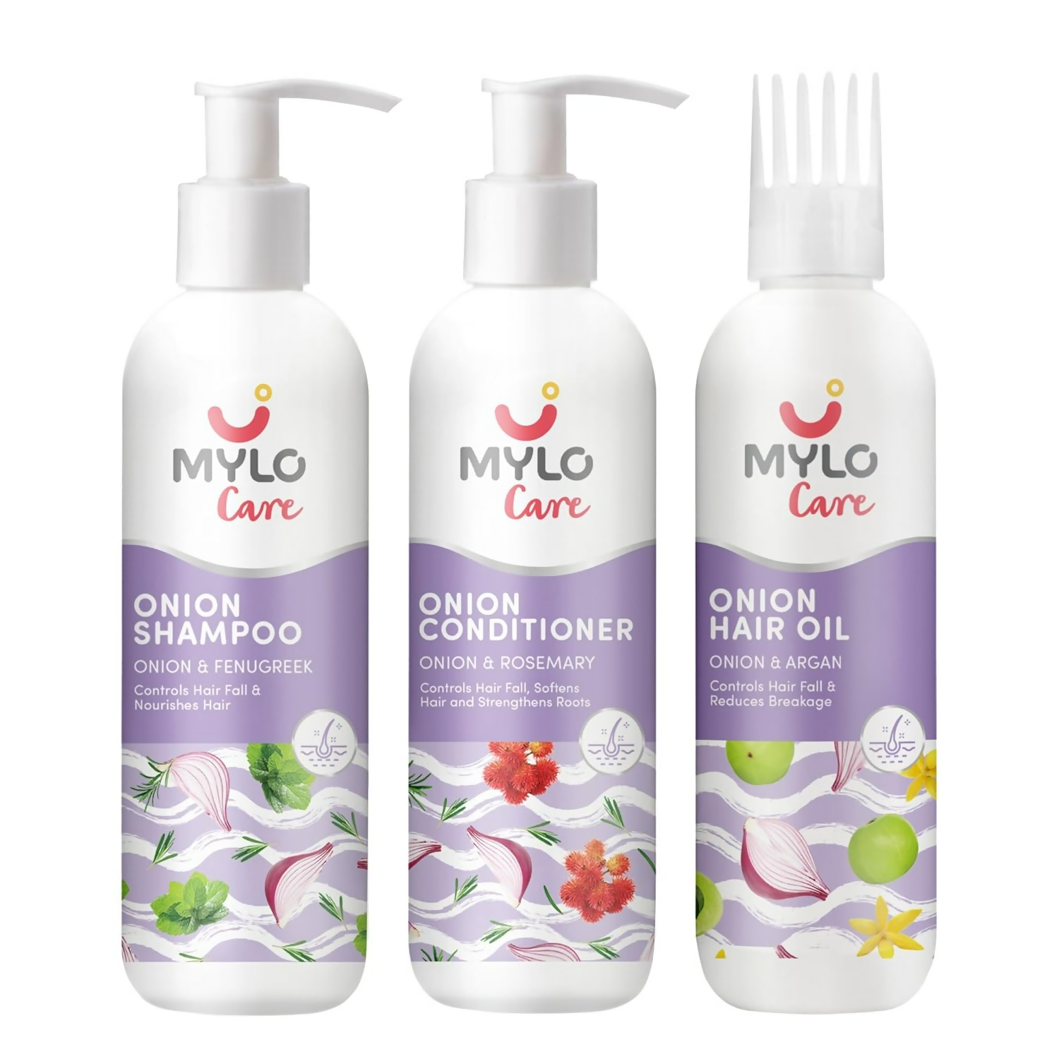Mylo Care Anti Hairfall Onion Care Kit | Grocsy