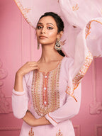 Myra Yellow Embroidered Salwar kameez | Grocsy