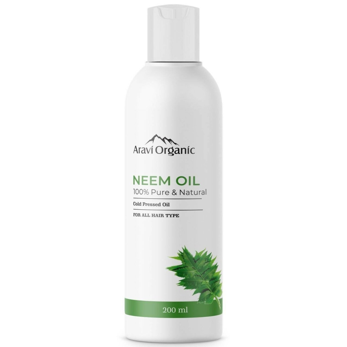 Aravi Organic 100 % Pure Cold Pressed Neem Oil | Grocsy