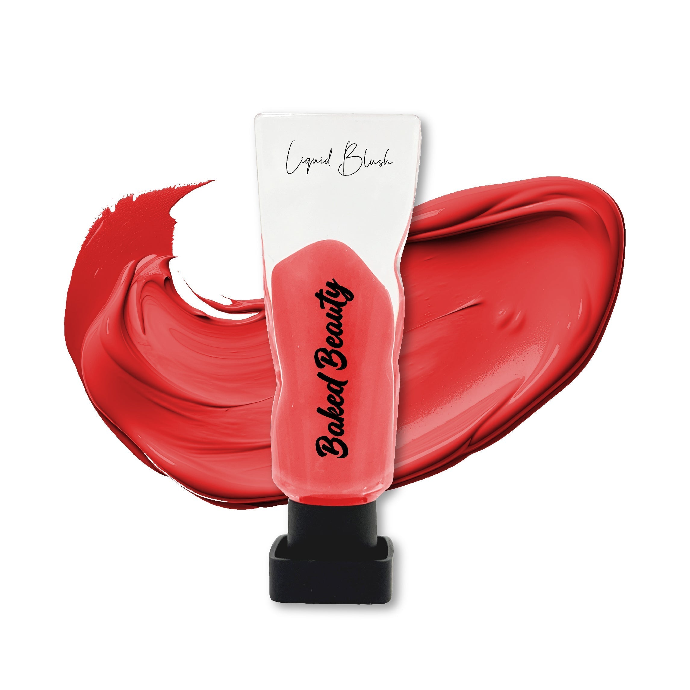 Baked Beauty Warm Orange Liquid Blush - Burnish | Grocsy