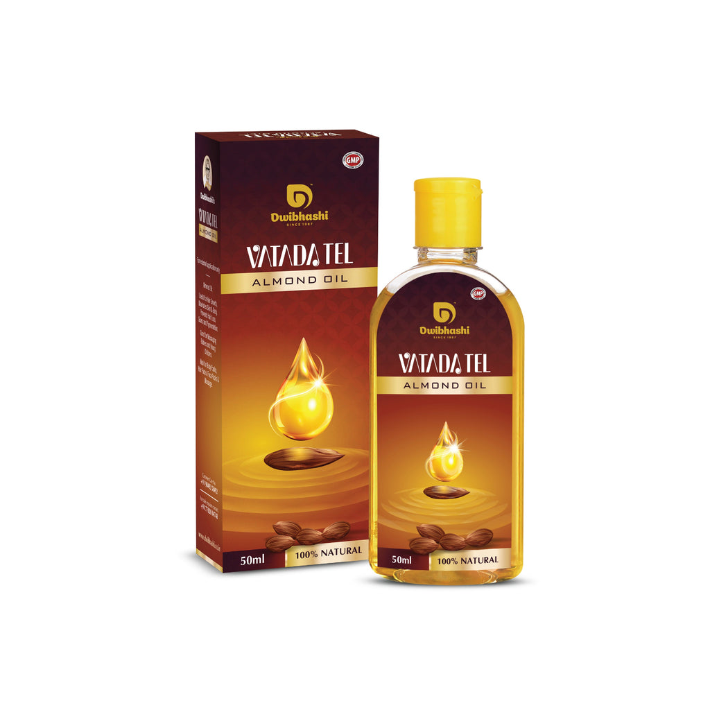 Dwibhashi Vatada Tel Almond Oil | Grocsy