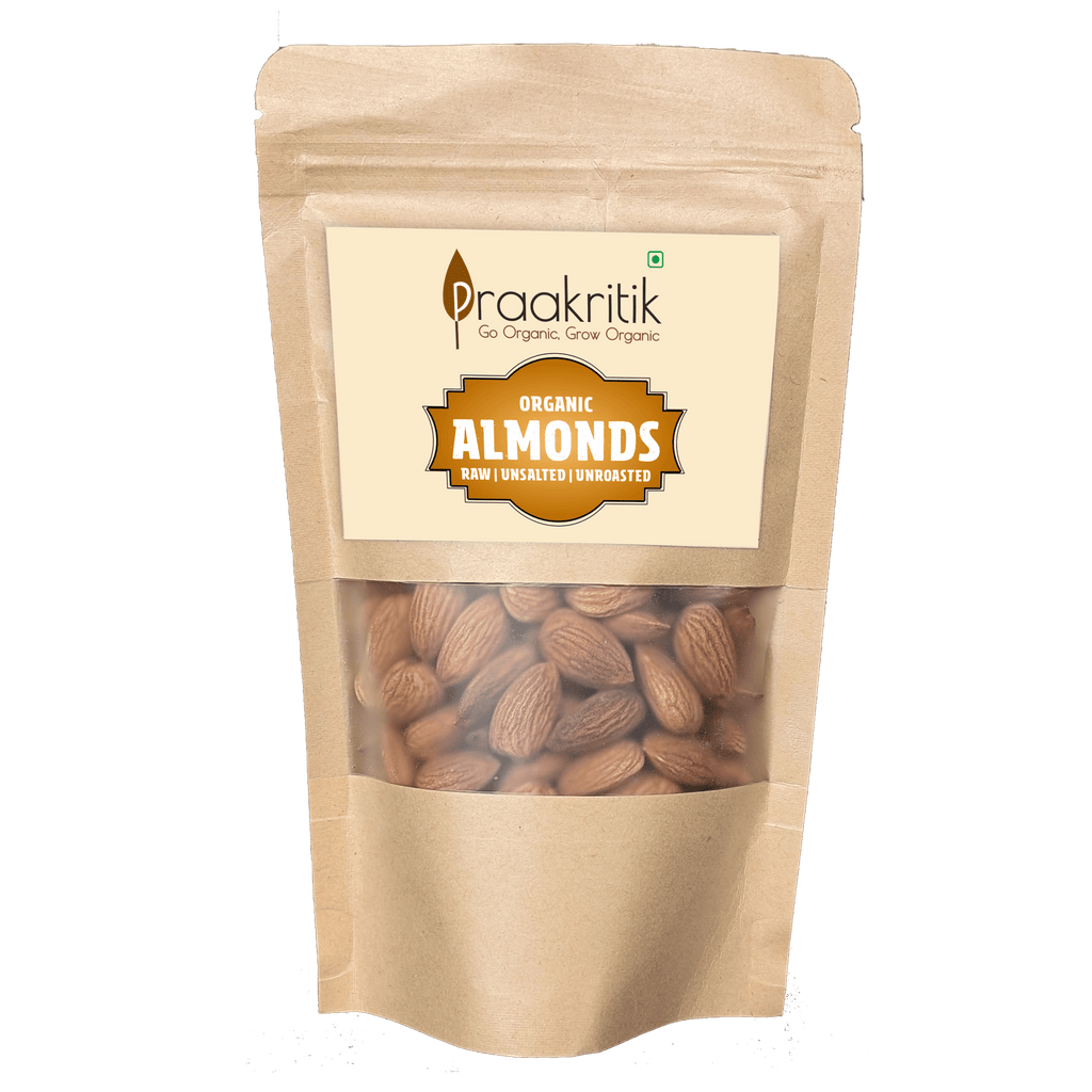 Praakritik Organic Almonds | Grocsy
