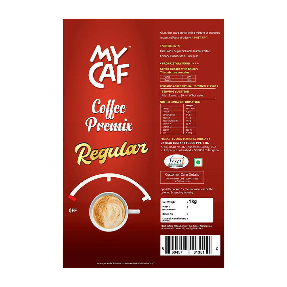 Mycaf Regular Instant Coffee Premix | Grocsy