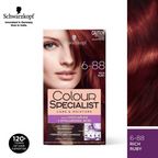 Schwarzkopf Colour Specialist Permanent Hair Colour - 6.88 Rich Ruby | Grocsy