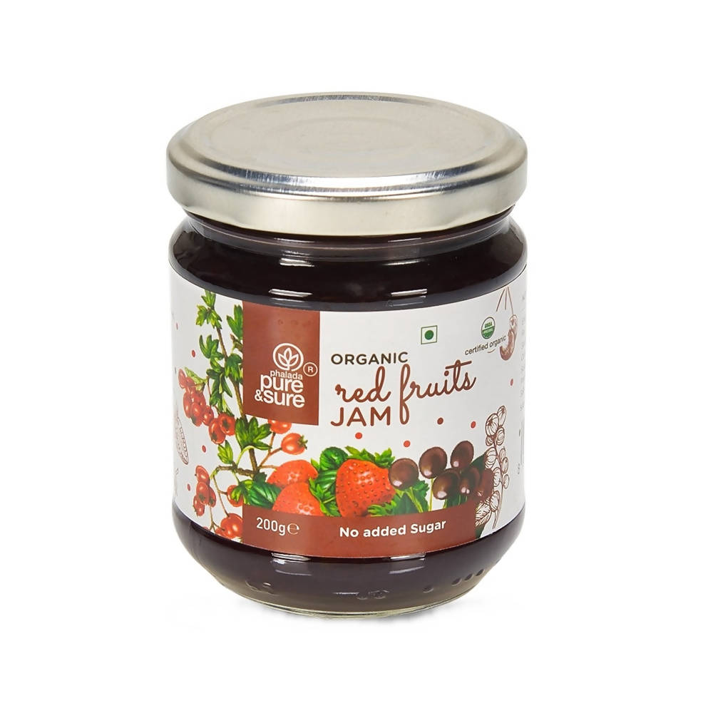 Pure & Sure Organic Red Fruits Jam | Grocsy