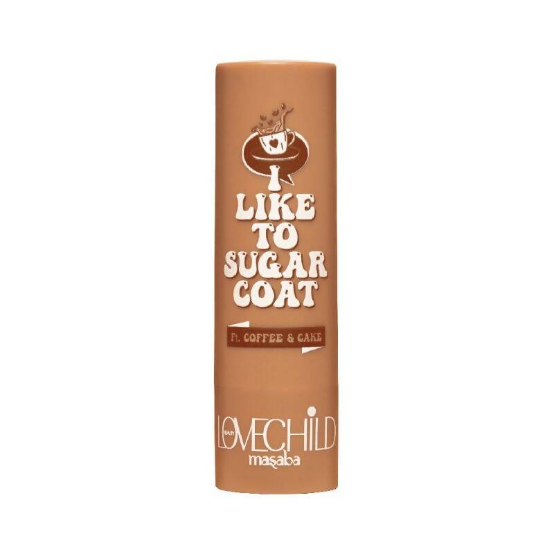LoveChild By Masaba Gupta Lip Balm - I Like To Sugar Coat Coffee Cake | Grocsy