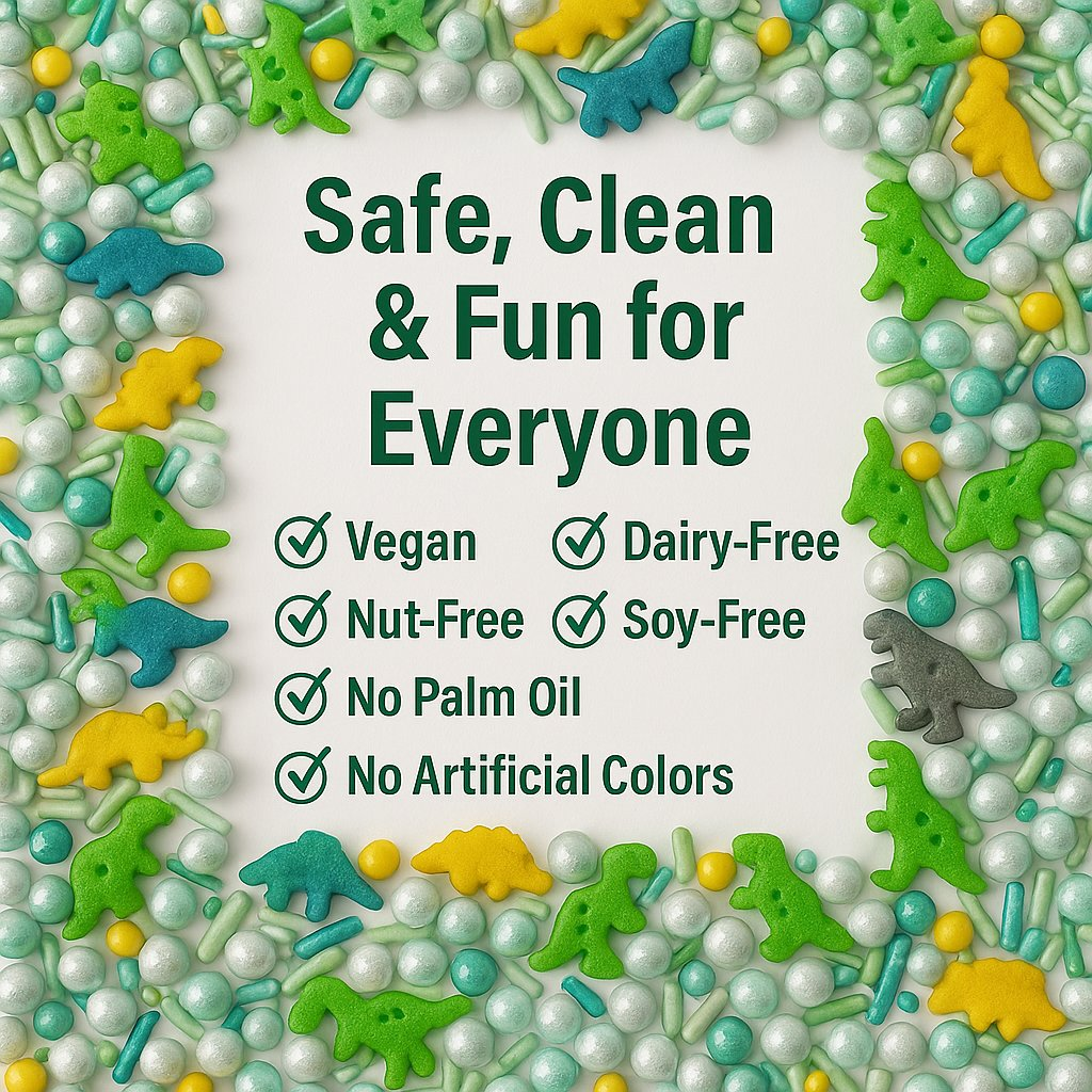 Confect Dino Sprinkles for Decorations 01 | Grocsy