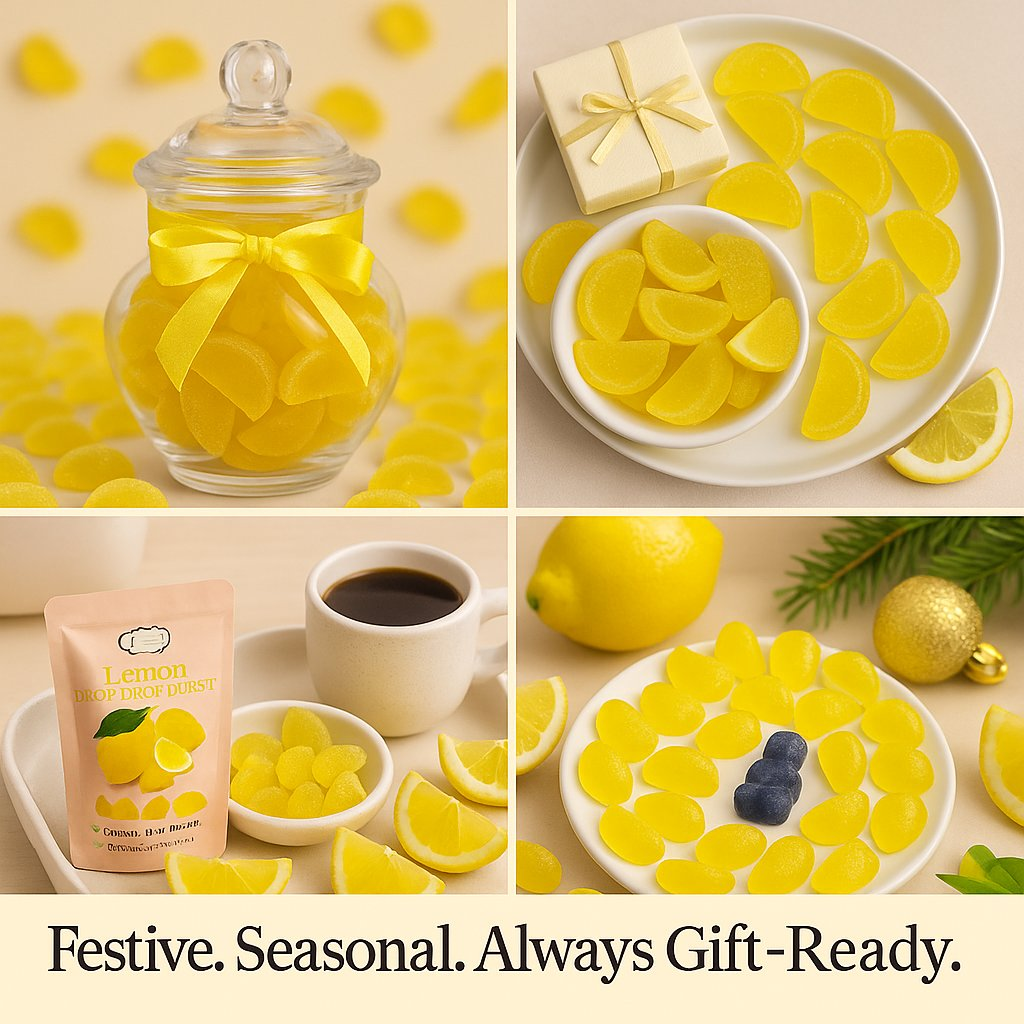 Confect Lemon Drop Burst Gummies | Grocsy
