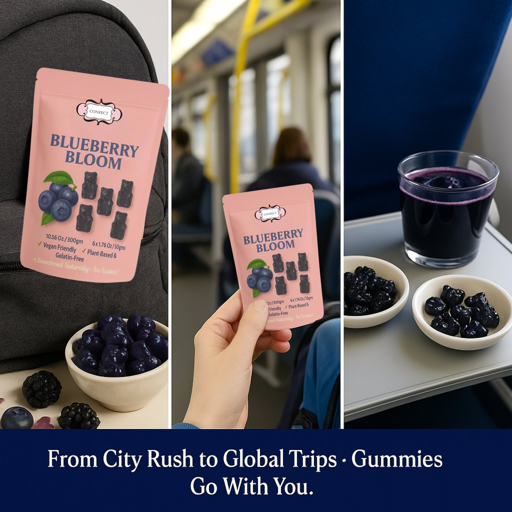 Confect Blueberry Bloom Gummies | Grocsy