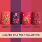 Confect Multipack of Melon Pink, Purple, Fuschia Pink and Old rose Sugarpaste 06 | Grocsy