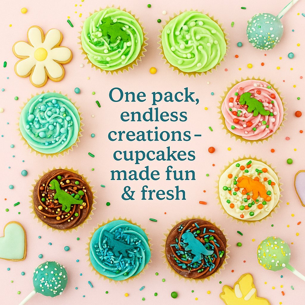 Confect Dino Sprinkles Multipack  03 | Grocsy