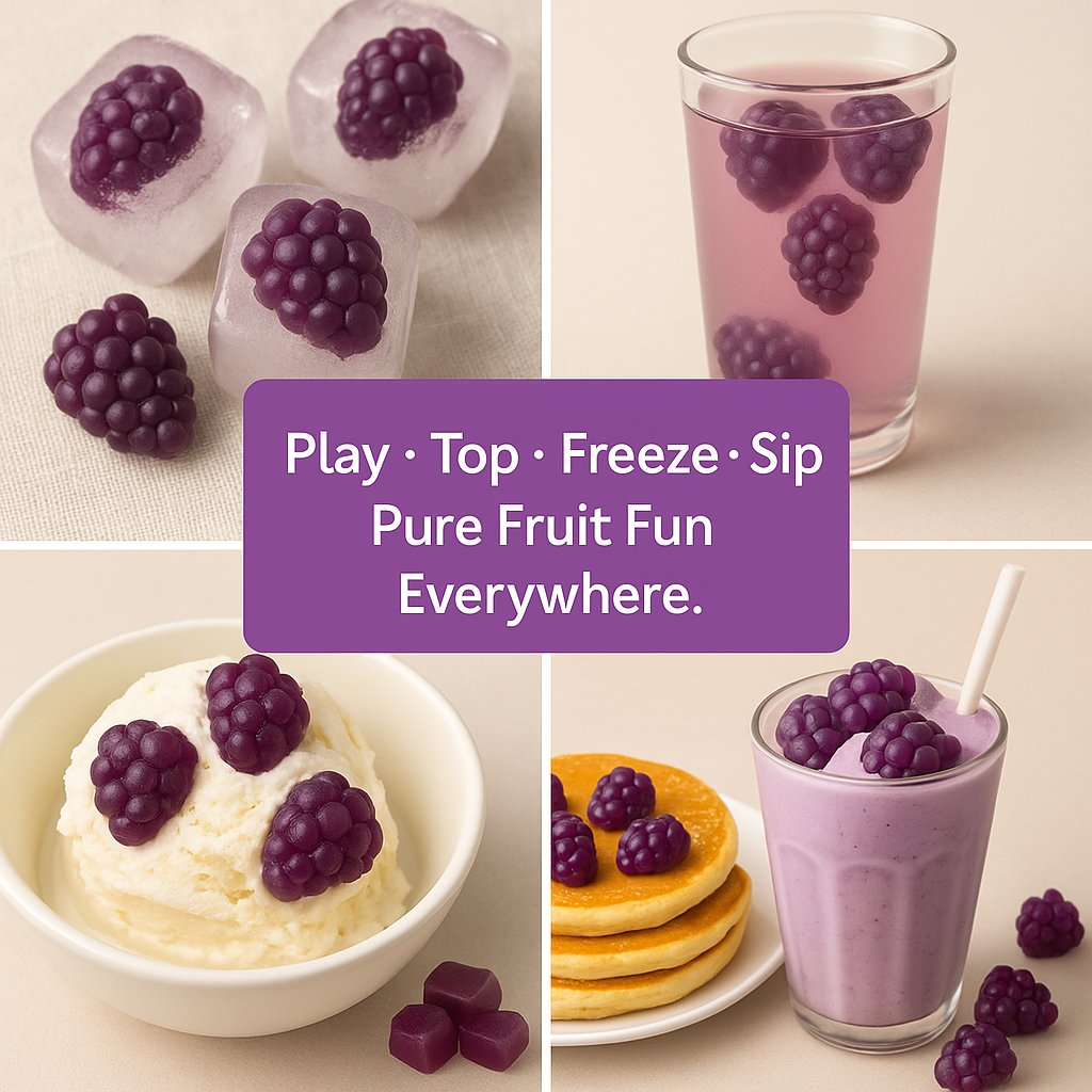 Confect Grape Juice Burst Gummies | Grocsy