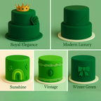 Confect Multipack of Pea green, Lime Green, Neon Green and Emerald Green Sugarpaste 07 | Grocsy