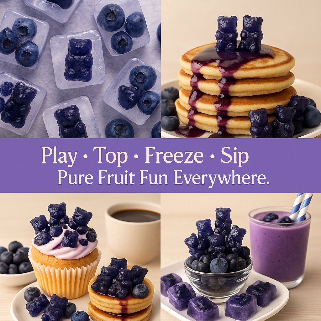 Confect Blueberry Bloom Gummies | Grocsy