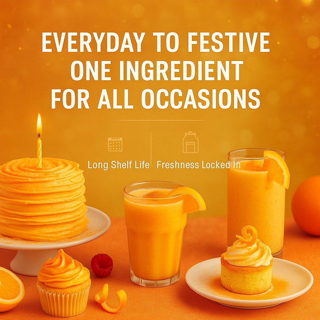 Confect Orange Fruit Powder | Grocsy