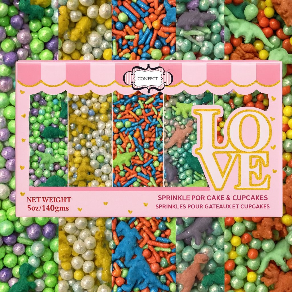 Confect Dino Sprinkles Multipack 10 | Grocsy