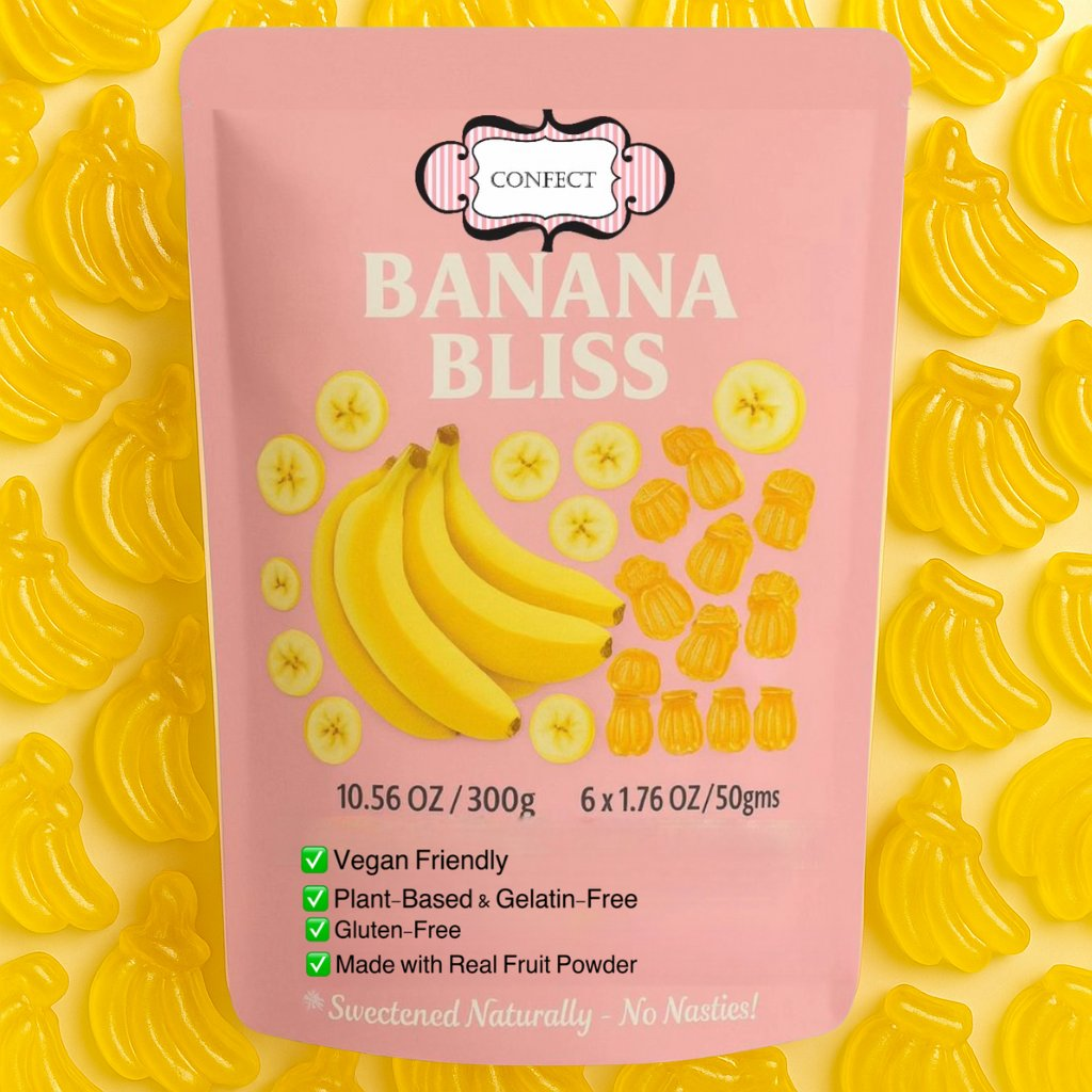 Confect Banana Bliss Gummies | Grocsy