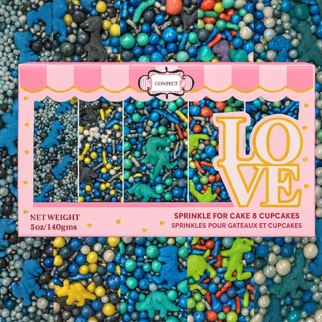 Confect Dino Sprinkles Multipack  09 | Grocsy