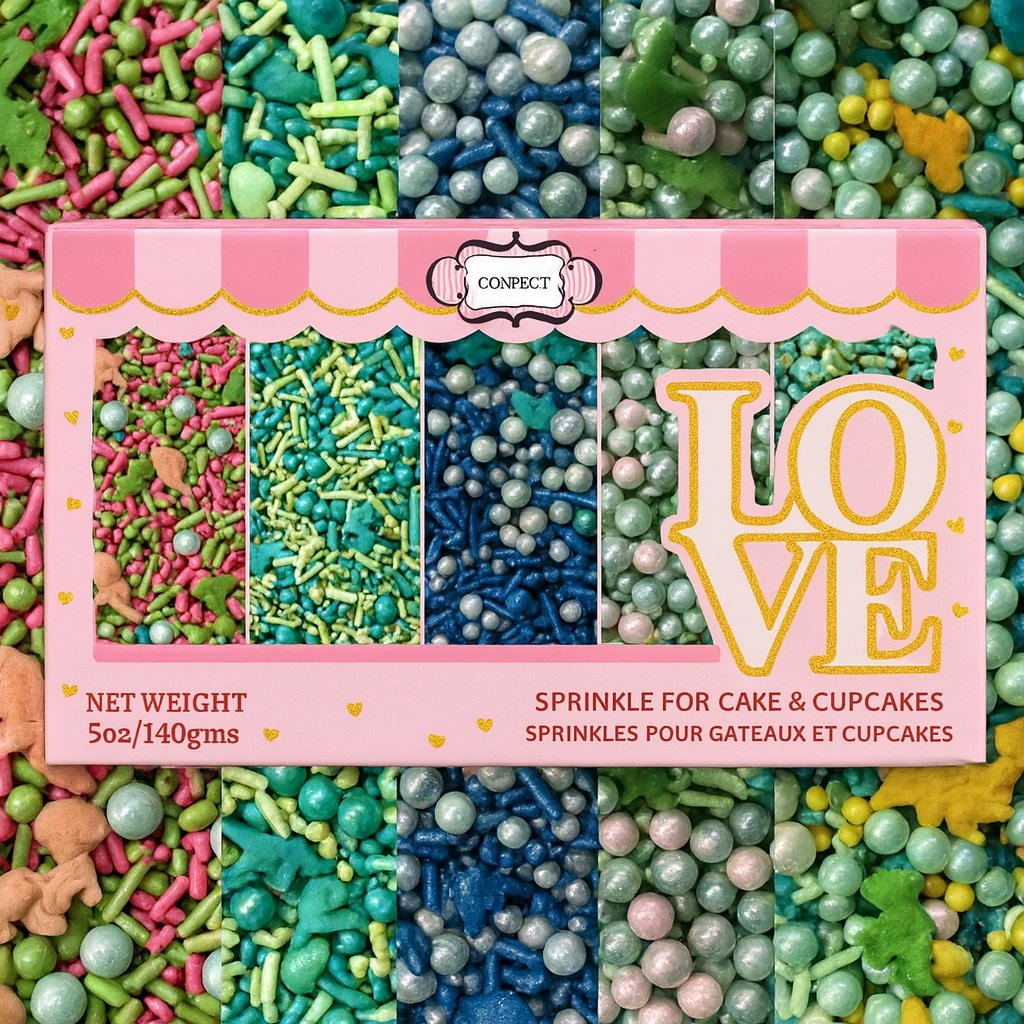 Confect Dino Sprinkles Multipack  05 | Grocsy