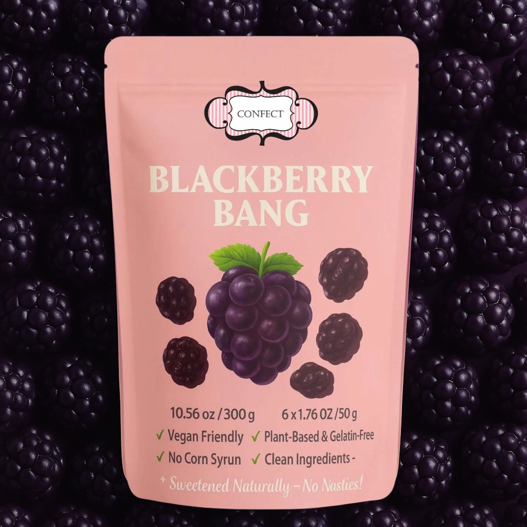 Confect Blackberry Bang Gummies | Grocsy