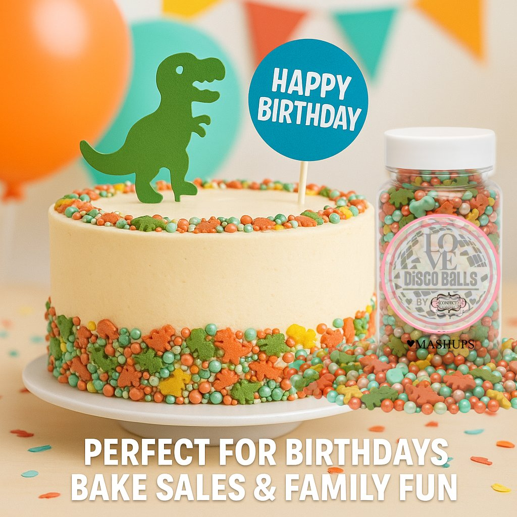 Confect Dino Sprinkles for Decorations 08 | Grocsy