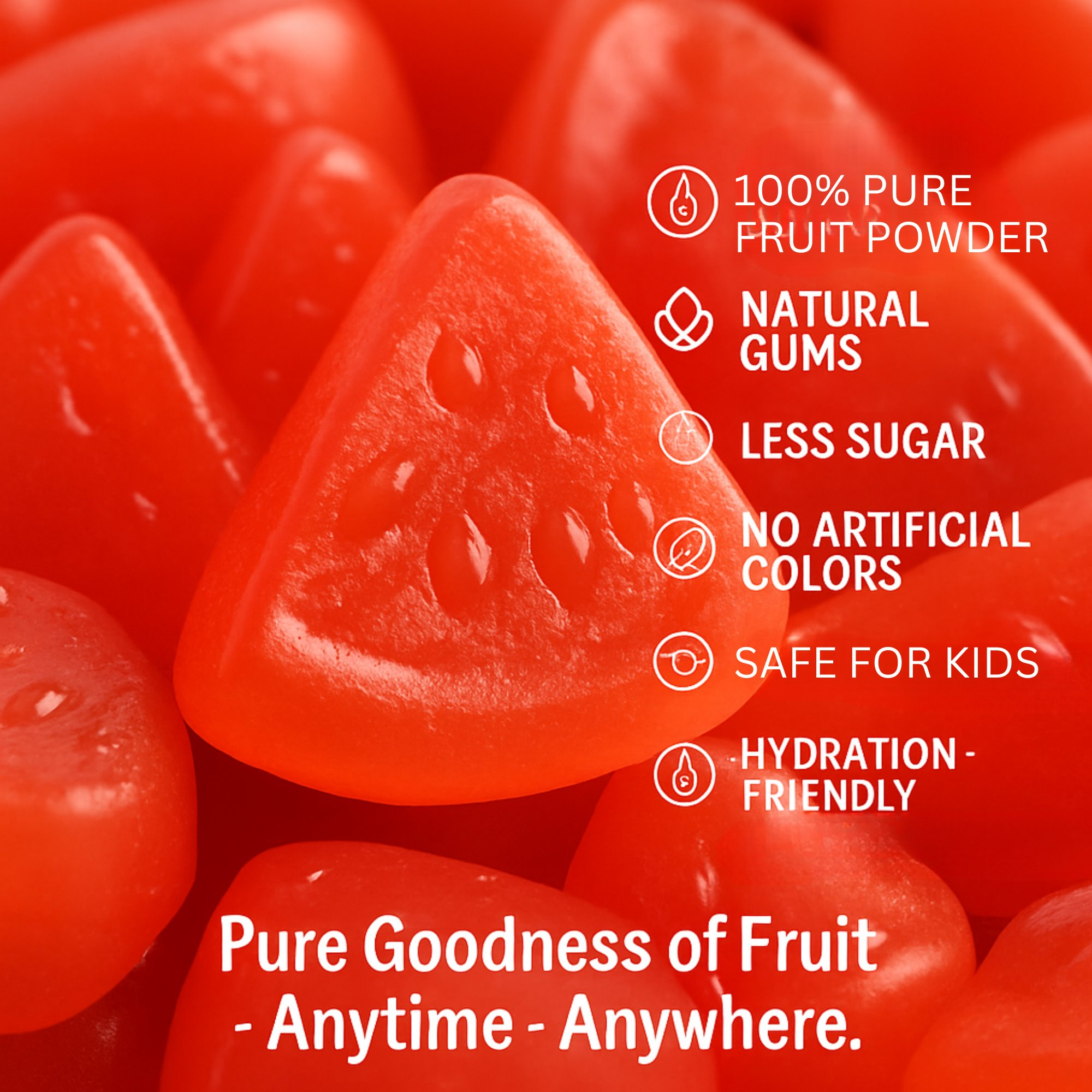 Confect Watermelon Wave Pop Gummies | Grocsy