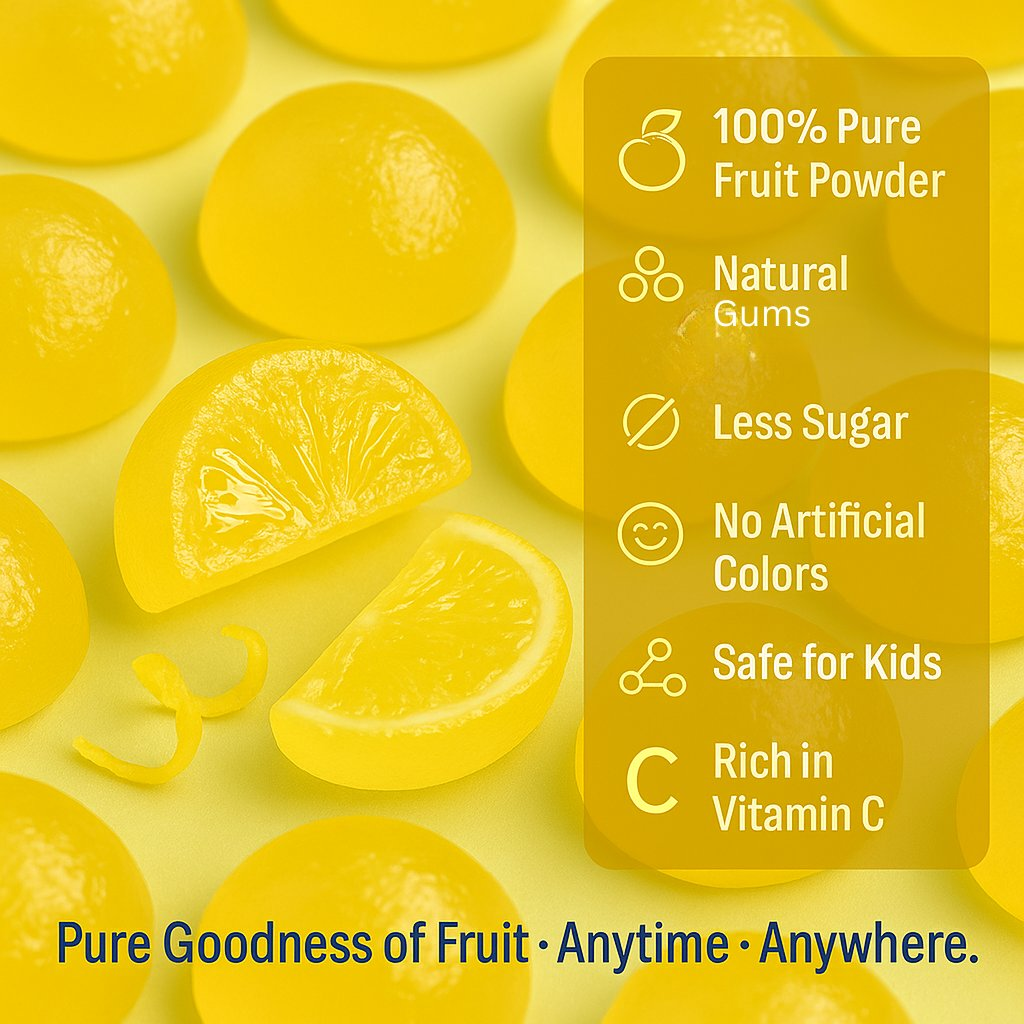 Confect Lemon Drop Burst Gummies | Grocsy