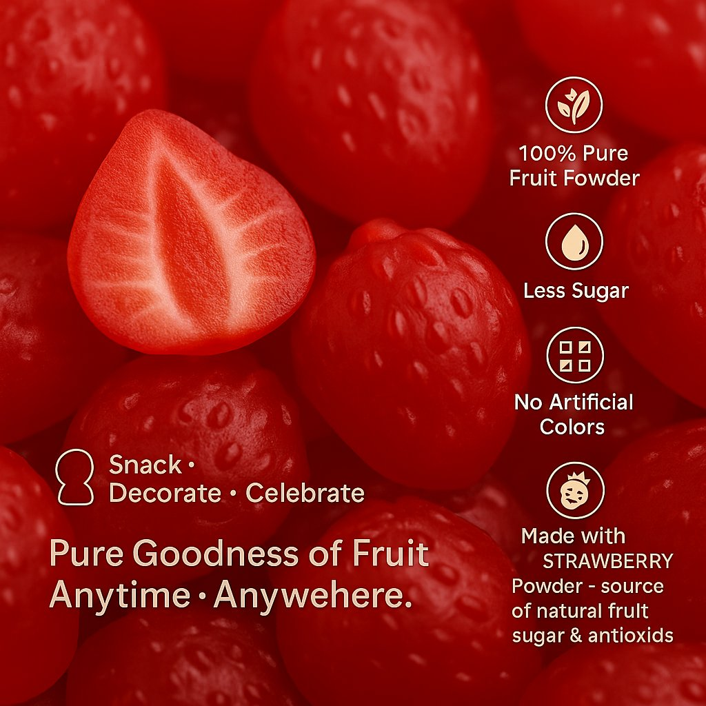 Confect Strawberry Berry Blast Gummies | Grocsy