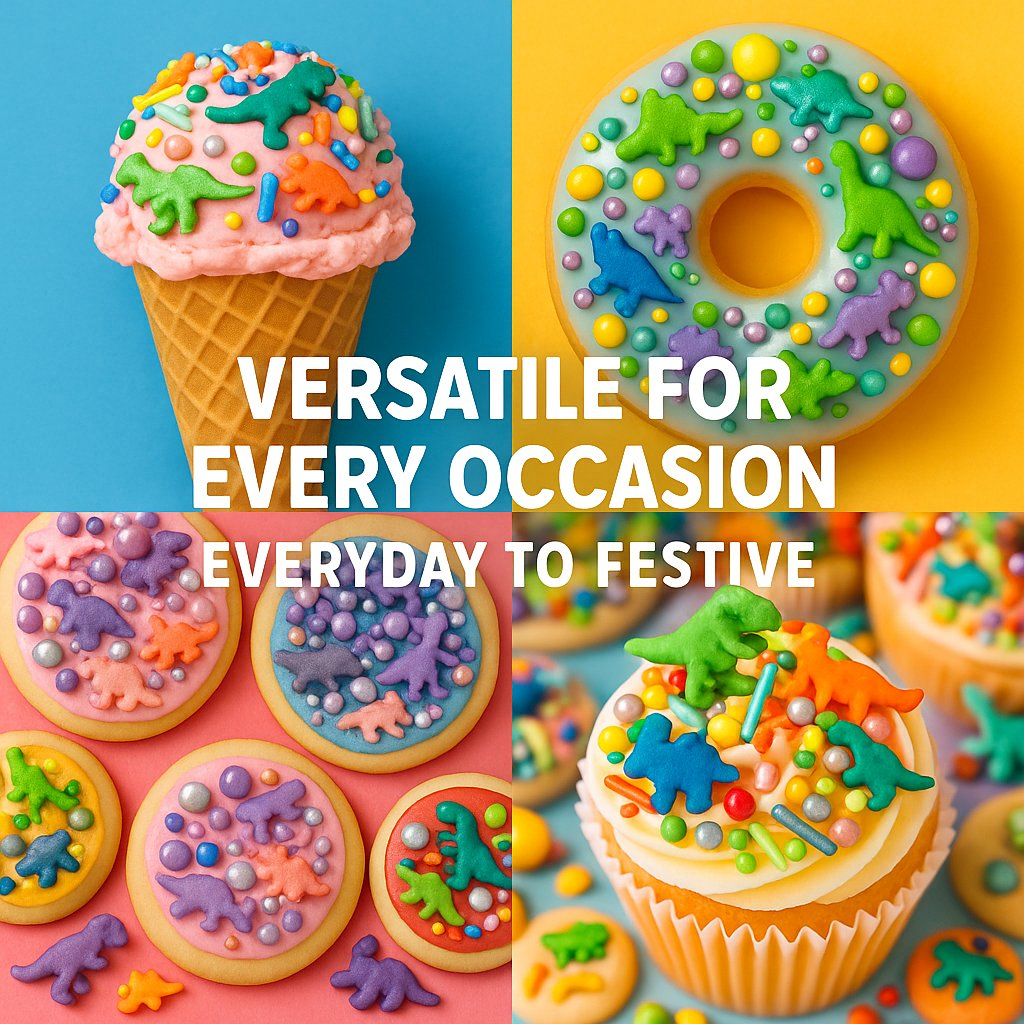 Confect Dino Sprinkles Multipack  09 | Grocsy