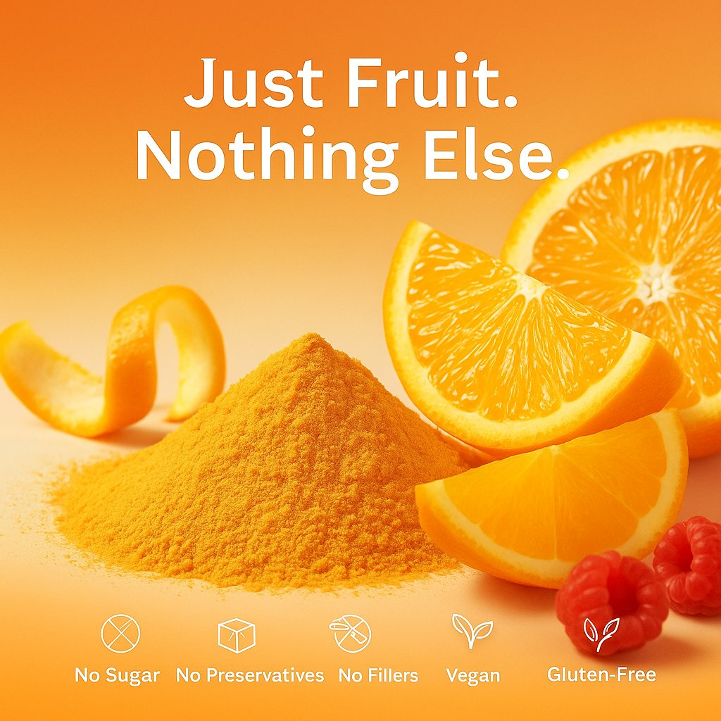 Confect Orange Fruit Powder | Grocsy