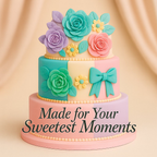 Confect Multipack of Lavender, Electric Blue, Skin and Old Rose Sugarpaste 22 | Grocsy