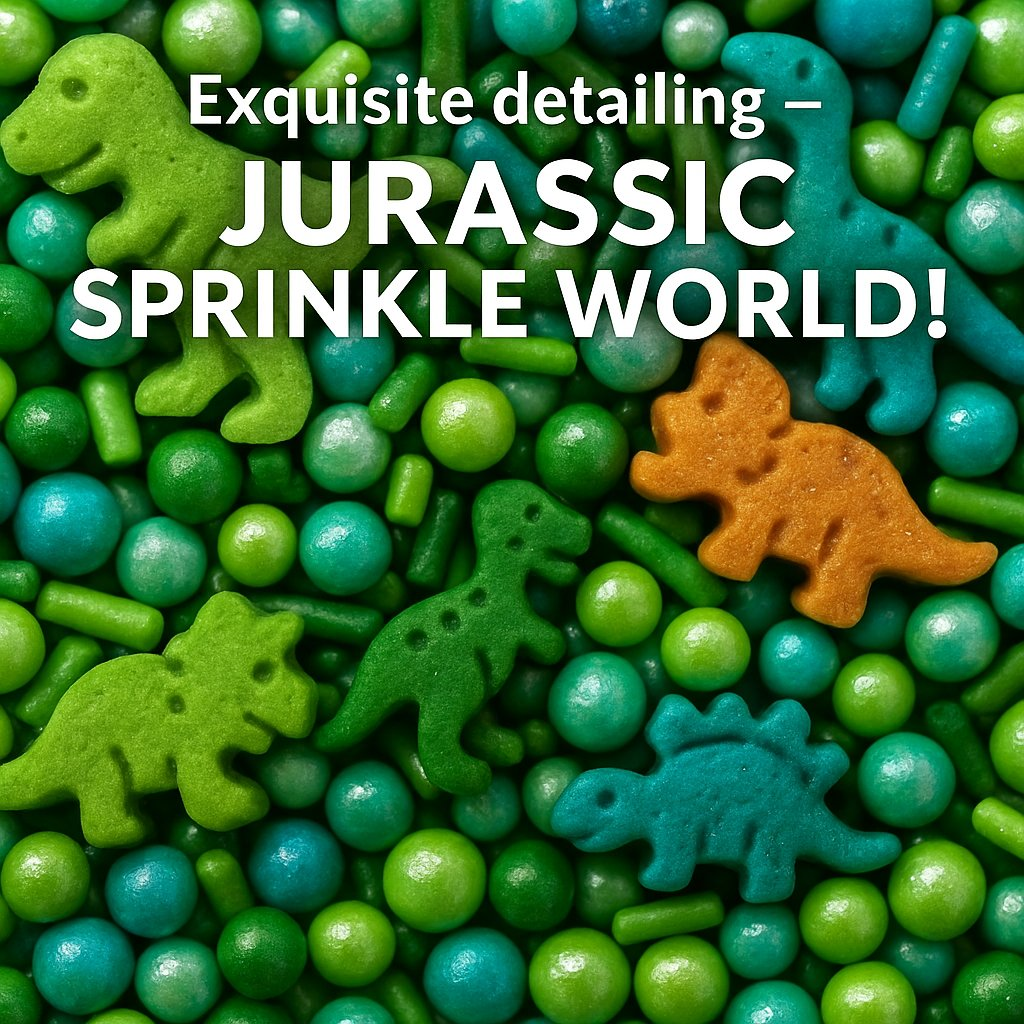 Confect Dino Sprinkles Multipack  03 | Grocsy