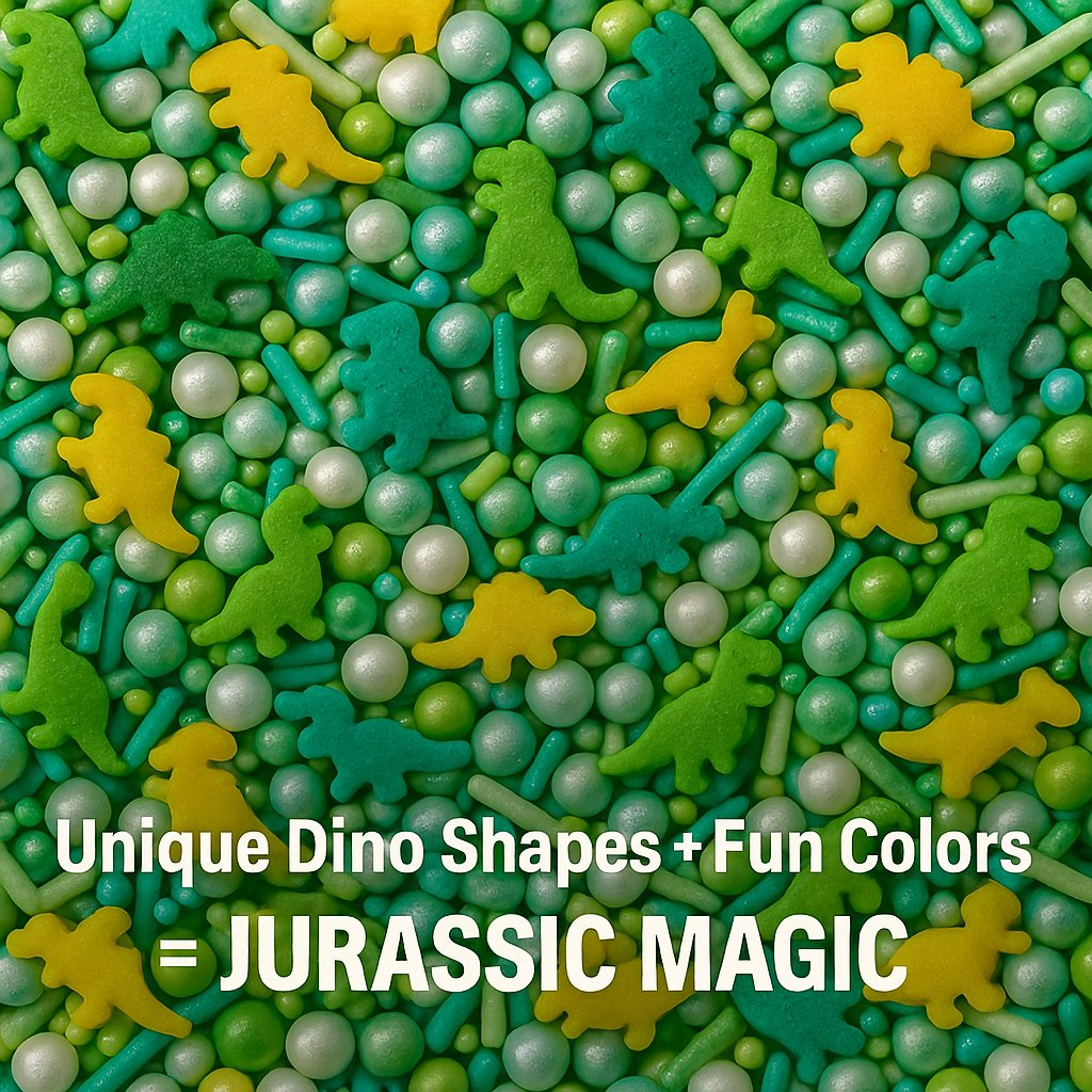 Confect Dino Sprinkles for Decorations 01 | Grocsy