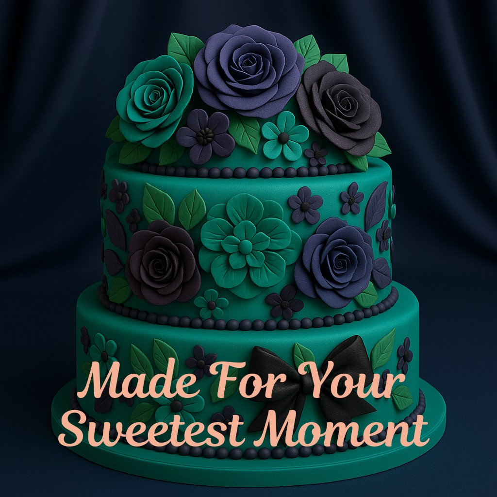 Confect Multipack of Emerald Green, Black, Navy Blue and Purple Sugarpaste 25 | Grocsy