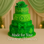 Confect Multipack of Pea green, Lime Green, Neon Green and Emerald Green Sugarpaste 07 | Grocsy