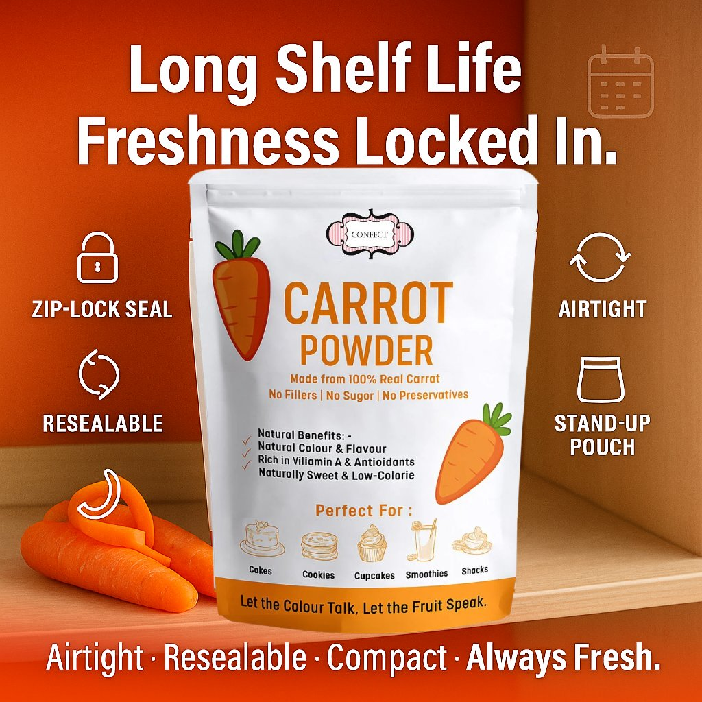 Confect Carrot Fruit Powder | Grocsy