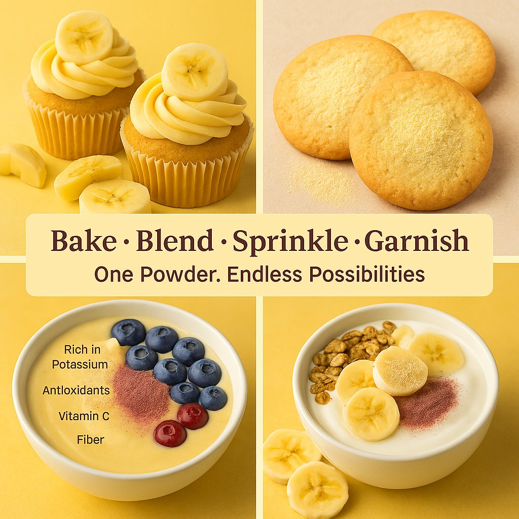 Confect Banana Fruit Powder | Grocsy