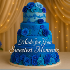 Confect Multipack of Navy Blue, Royal Blue, Electric Purple and Sky Blue Sugarpaste 10 | Grocsy