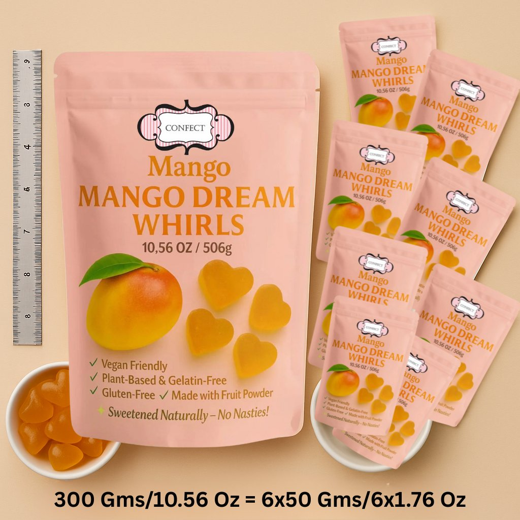Confect Mango Dream Whirls Gummies | Grocsy
