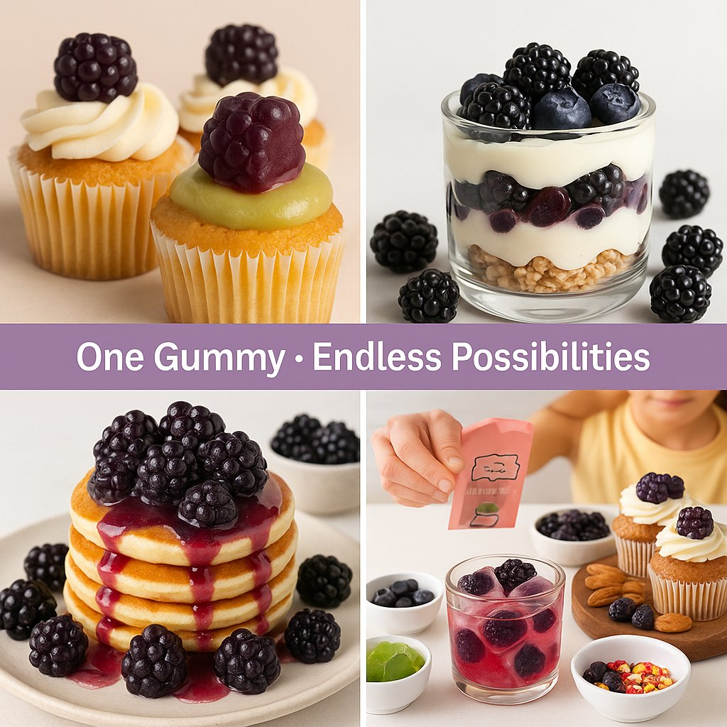 Confect Blackberry Bang Gummies | Grocsy