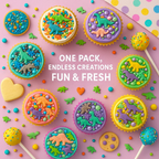 Confect Dino Sprinkles Multipack  09 | Grocsy