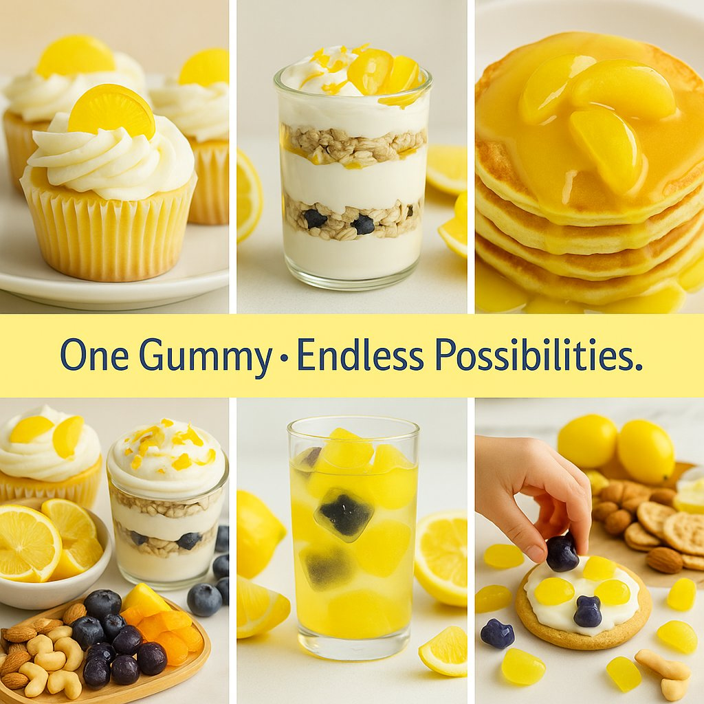 Confect Lemon Drop Burst Gummies | Grocsy